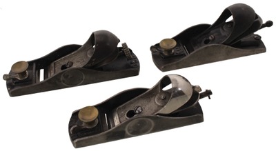 Ohio Tool Company, Columbus, Ohio: Three Ohio Tool Made Block Planes