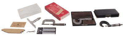 L.S. Starrett Company, Athol, Massachusetts: Four Extra Clean Machinists' Tools