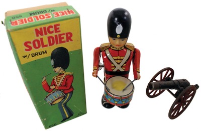 M.M., Japan, No. 558: Unused "Nice Soldier With Drum" Toy