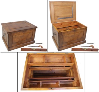 Unmarked: Extra Clean 19th C. Tool Chest