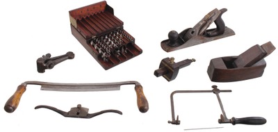 Assorted Makers: Lot Of Clean & Usabl Woodworking Tools
