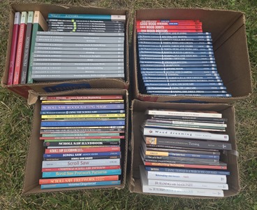 Assorted Makers: Lot Of Woodworking Related Reference Bo