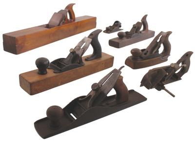 Assorted Makers: Lot Of Sound & Usabl Woodworking Planes