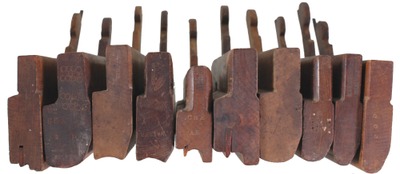 Assorted Makers: Ten Clean & Usable Molding Planes