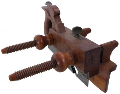 J. Denison: Handled Beech Plow Plane