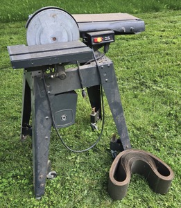 Sears, Roebuck & Company, Chicago, Illinois, No. 113.225830: Clean & Usable Disk & Belt Sander