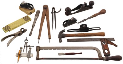 Assorted Makers: Lot Of Clean & Usabl Woodworking Tools