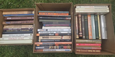 Assorted Makers: Lot Of Wood Related Reference Books