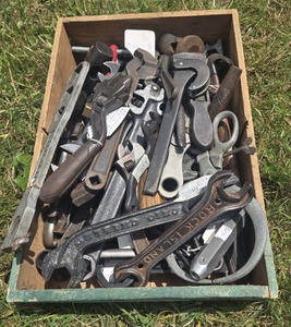 Assorted Makers: Lot Of Fixed & Adj. Wrenches