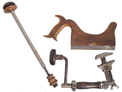 Assorted Makers: Three Collectible Woodworking Tools