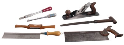 Assorted Makers: Lot Of Clean & Usabl Woodworking Tools