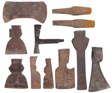 Assorted Makers: Lot Of Asst. Axe And Hammerads