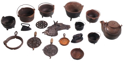 Assorted Makers: Cast Iron Items Opportunity Lot