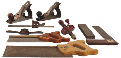 Assorted Makers: Lot Of Clean & Usabl Woodworking Tools