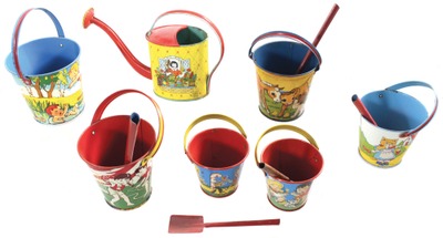 Assorted Makers: Coll. Of Toy Shovels And Pails