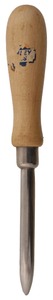 Stanley Rule & Level, No. 186: Rare Hardwood Hdl. Burnisher