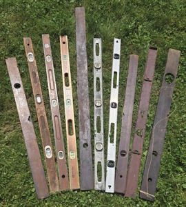 Assorted Makers: Ten Extra Large Spirit Levels