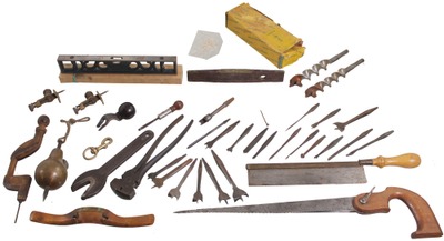 Assorted Makers: Lot Of Clean & Usabl Woodworking Tools