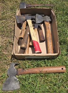 Assorted Makers: Lot Of Assorted Hatchets And Hammers