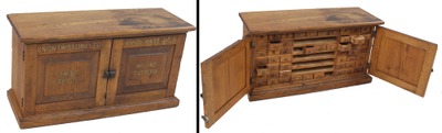 Union Twist Drill Company, Athol, Massachusetts: Early Factory Drill Storage Tool Chest