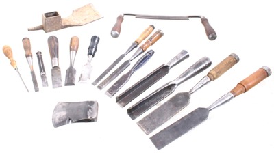 Assorted Makers: Lot Of Clean & Usabl Edge Tools