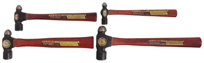 Plumb, Philadelphia, Pennsylvania: Four Unused Ball Pein Hammers