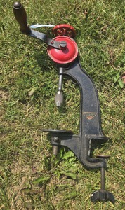 Millers Falls Company, Millers Falls, Massachusetts, No. 207: Bench Mount Cast Iron Drill Press