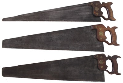 Henry Disston, Philadelphia, Pennsylvania: Three Early Henry Disston Saws
