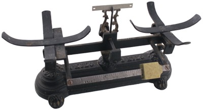 Unmarked: Early Cast Iron One Kilogram Scale