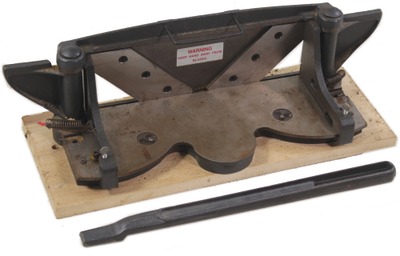 Unmarked: Unused Cast Iron Mitre Trimmer