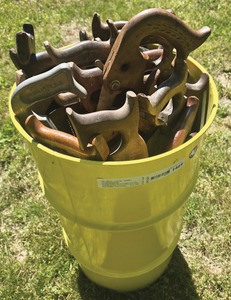 Assorted Makers: Classic Avoca Style Barrel O' Saws