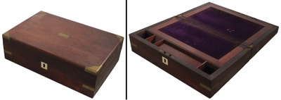 Unmarked: Early Mahogany Lap Desk