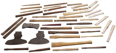 Assorted Makers: Lot Of Three Early Axe Heads