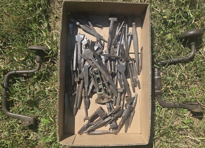 Assorted Makers: Lot Of Later Type Woodworking Chisels