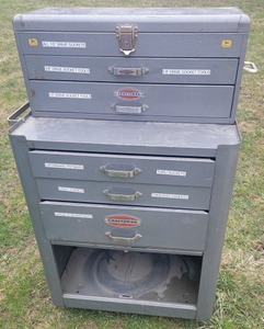 Sears, Roebuck & Company, Chicago, Illinois: Multi Drawer Shop Tool Chest