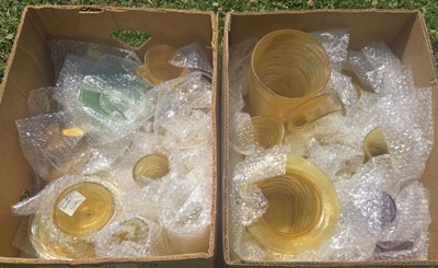 Unmarked: Coll. Of Early Hand Blown Glass