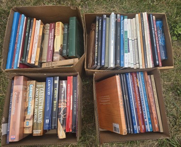 Assorted Makers: Lot Of Woodworking Related Reference Bo