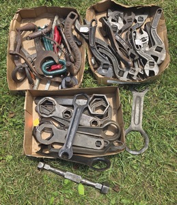 Assorted Makers: Lot Of Assorted Early Wrenches