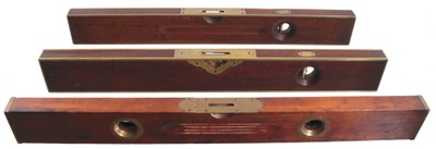 Assorted Makers: Two Brass Bound Spirit Levels