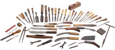 Assorted Makers: Lot Of Assorted Edge Tools