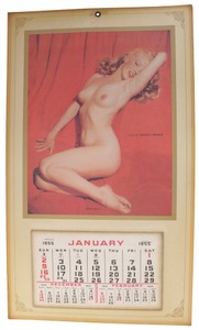 Unmarked: Orig. 1955 "Golden Dreams" Calendar