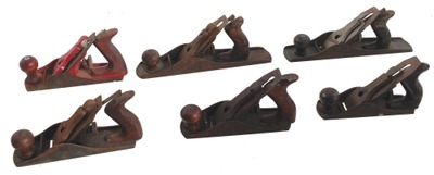Assorted Makers: Six Non-Stanley & Later "stanley "Planes