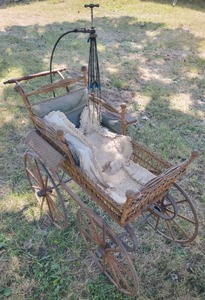 Heywood -Wakefield, Gardner, Massachusetts: Extra Clean 19th C. Perambulator