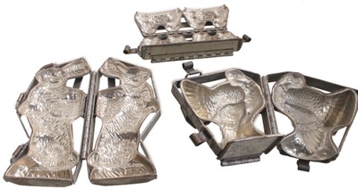 Assorted Makers: Three Holiday Theme Ice Cream Molds