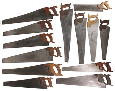 Assorted Makers: Lot Of Clean & Usabl Hand Saws