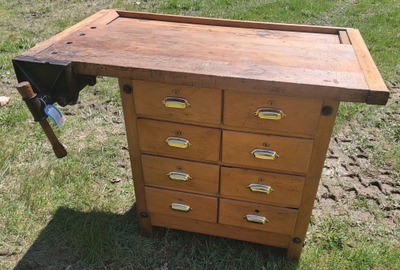 Unmarked, No. EXTRA CLEAN: Maple Body Wdwkrs. Work Bench