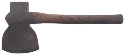 Amos K. Belknap, St. Johnsbury, Vermont: Early Vermont Mkr. 6 1/2" Dbl. Bevelxe