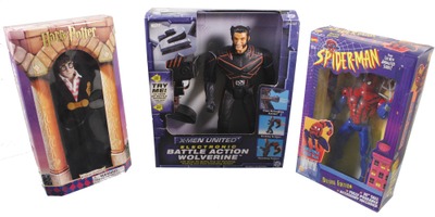 Assorted Makers: Three Action Figure Toys