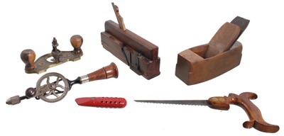 Assorted Makers: Lot Of Clean & Usabl Woodworking Tools
