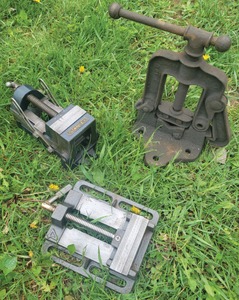 Assorted Makers: Three Metal Working Vises